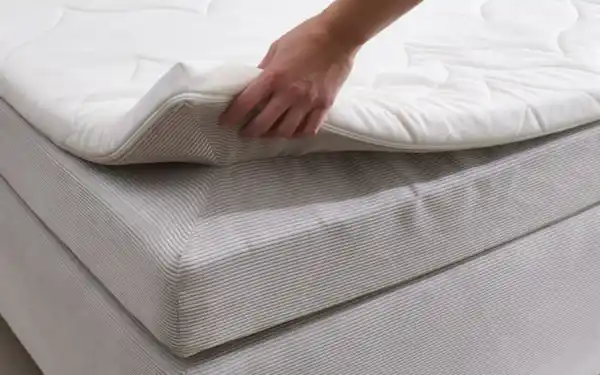 Bild 4 von Boxspringbett Villach, silber, 140 x 200 cm, inkl. Topper