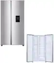 Bild 1 von PKM Side-by-Side Kühl-Gefrierkombination SBS400EIXWDAZ