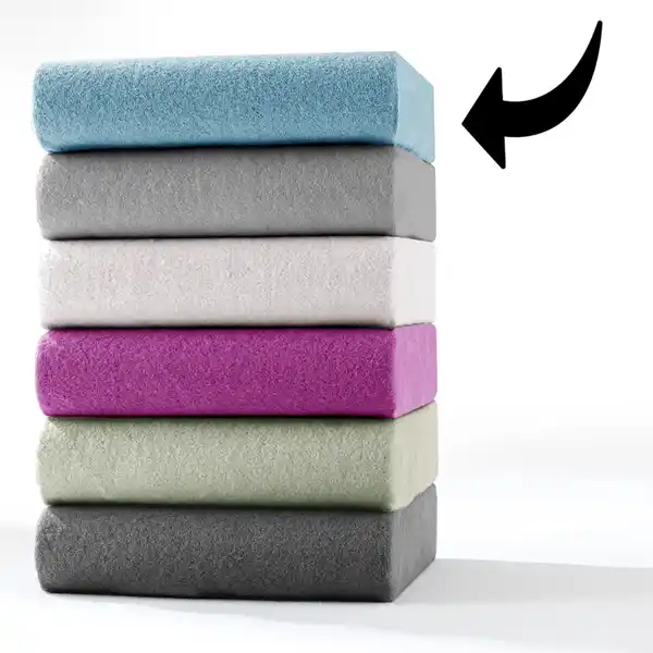 Bild 1 von Teddy-Flausch-Spannbetttuch - ca. 180 - 200 x 200 cm