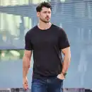 Bild 1 von Herren-T-Shirt mit Rundhalsausschnitt, 2er-Pack