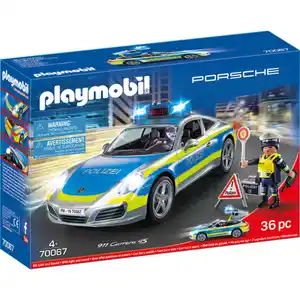 PLAYMOBIL&#174; 70067 - Porsche 911 Carrera 4S Polizei - Playmobil City Action