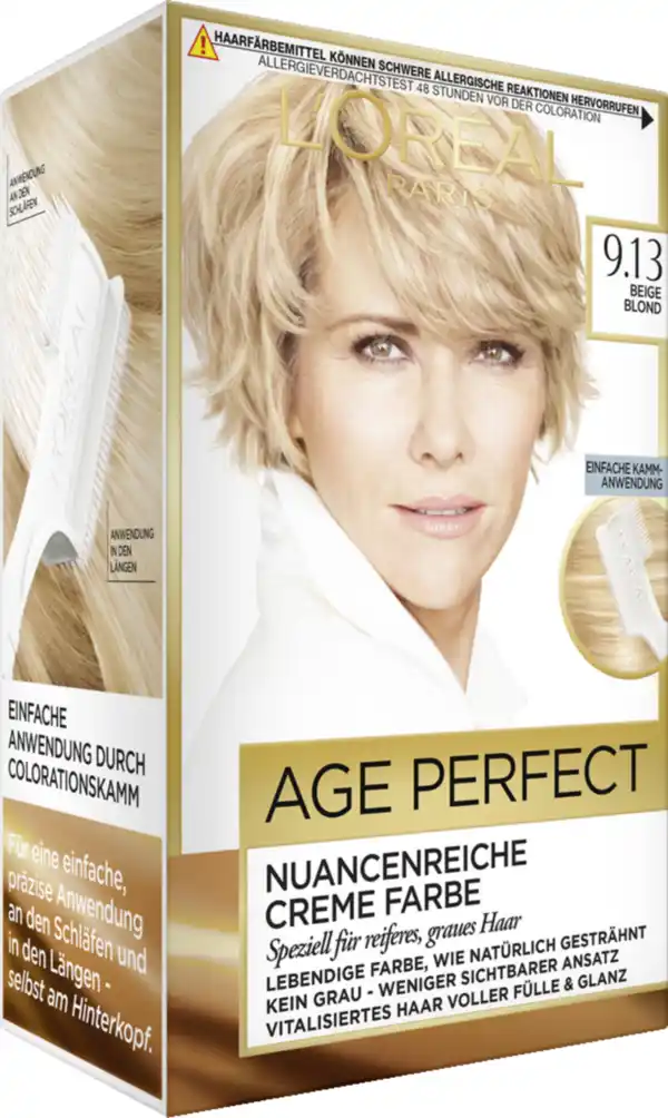 Bild 2 von L’Oréal Paris Age Perfect Creme Farbe 9.13 Beige Blond