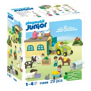 PLAYMOBIL&#174;71656 - Bauernhof Abenteuer - Playmobil Junior