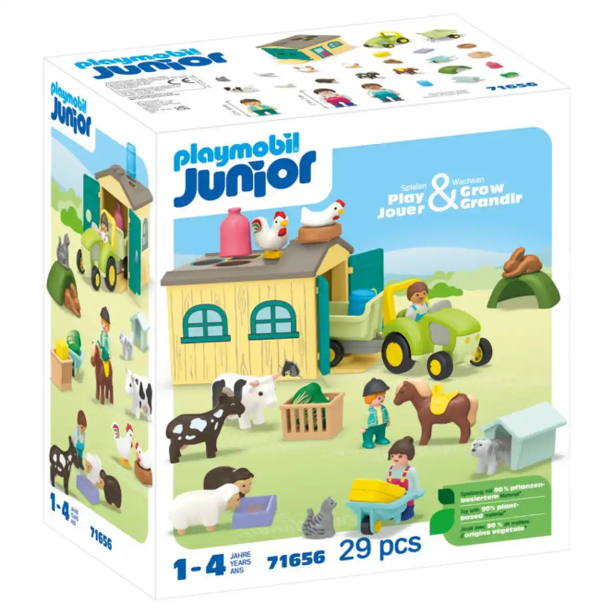 Bild 1 von PLAYMOBIL&#174;71656 - Bauernhof Abenteuer - Playmobil Junior