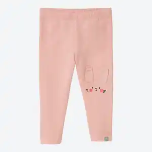 Baby-Mädchen-Leggings mit Hasengesicht