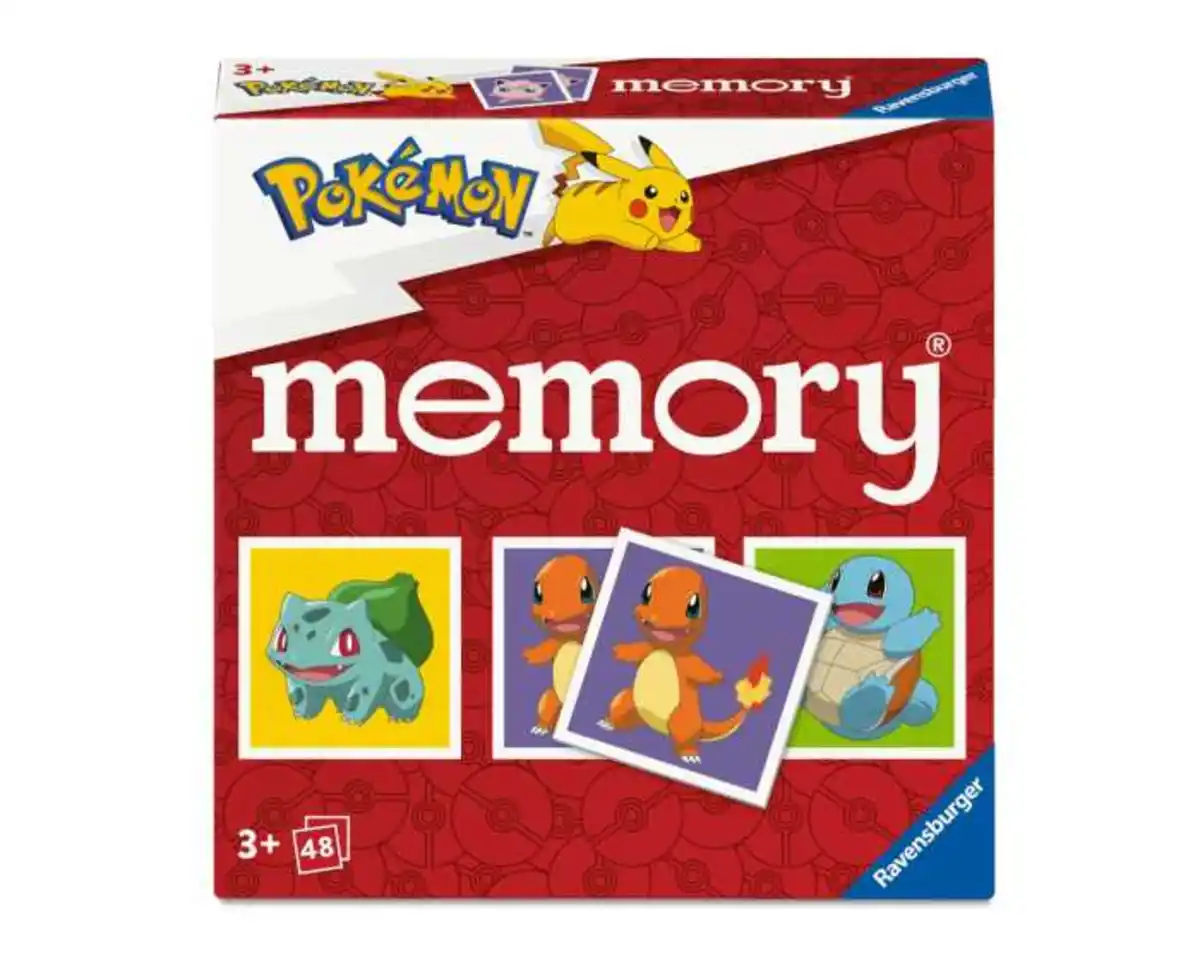 Bild 1 von Spiel Memory Mini Pokemon 48tlg.