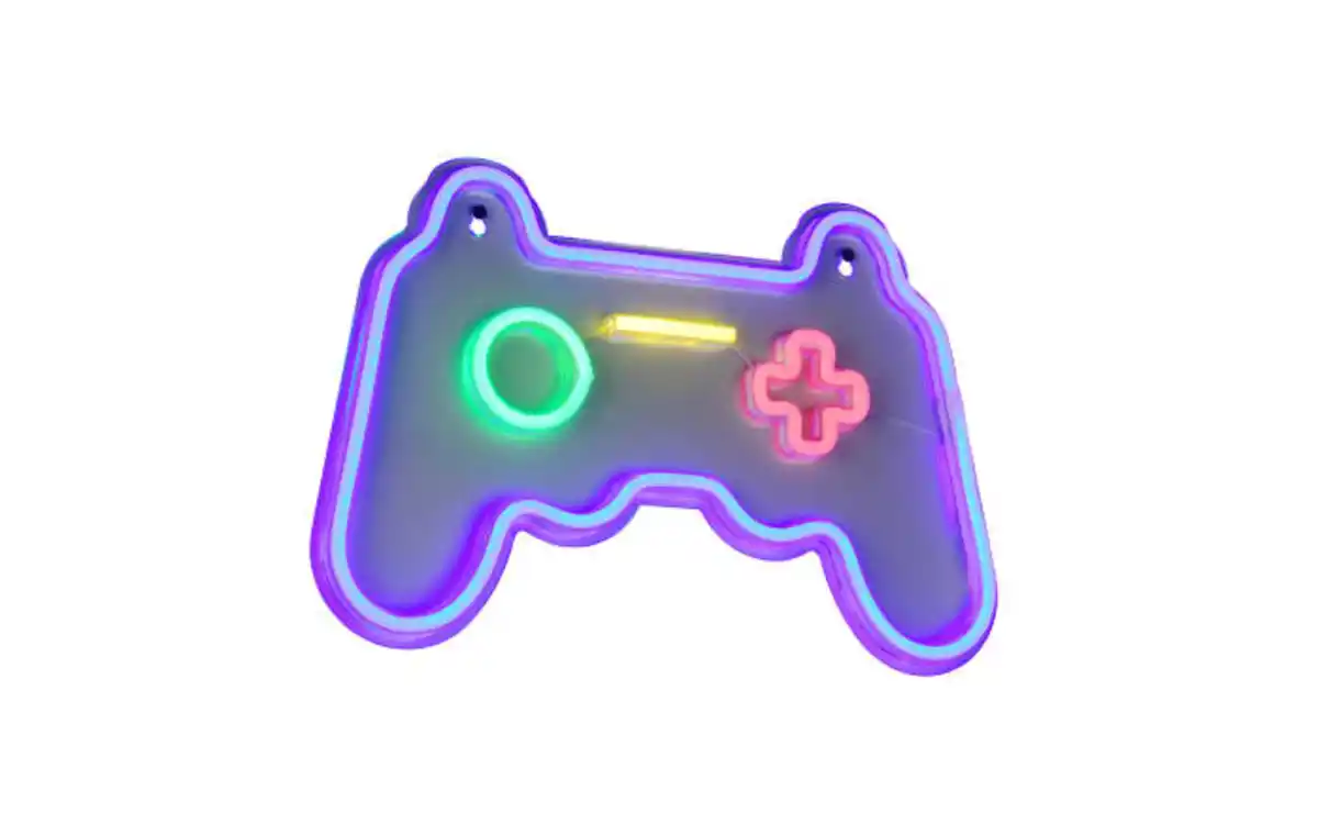 Bild 1 von Wandleuchte Gamer, mehrfarbig/weiß