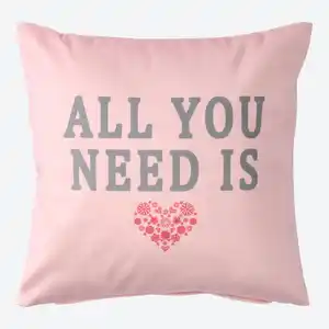 Kissenhülle aus Samt, ca. 40x40 cm