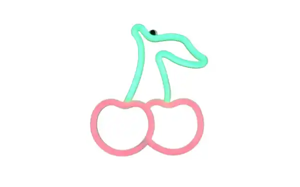 Bild 2 von Wandleuchte Cerise, rot/grün