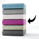 Bild 3 von Teddy-Flausch-Spannbetttuch - ca. 90 - 100 x 200 cm