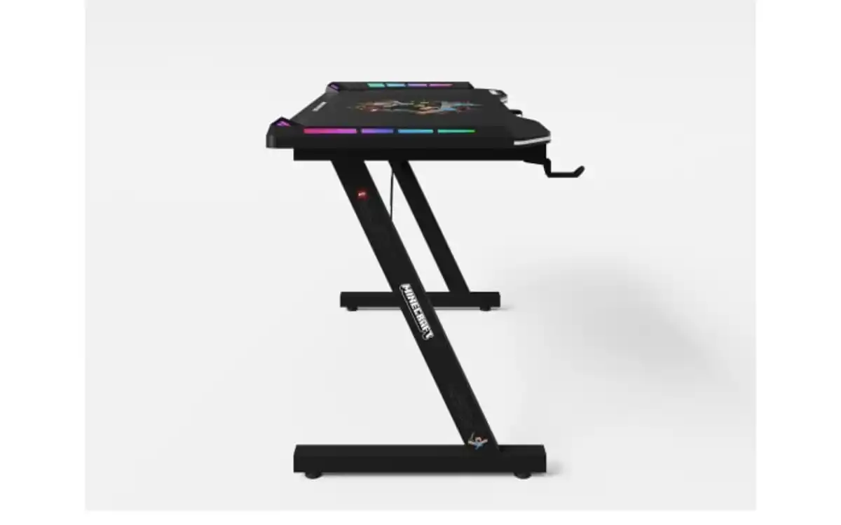 Bild 3 von Phoenix Group AG - Minecraft Gaming Tisch, schwarz, 120 x 74 cm, inkl. Getränkehalterung