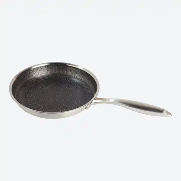 Bild 1 von Edelstahlpfanne mit Wabenstruktur