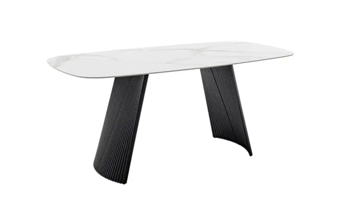 Bild 1 von Esstisch Tobelo, Keramik/weiß