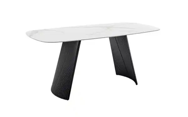 Bild 1 von Esstisch Tobelo, Keramik/weiß