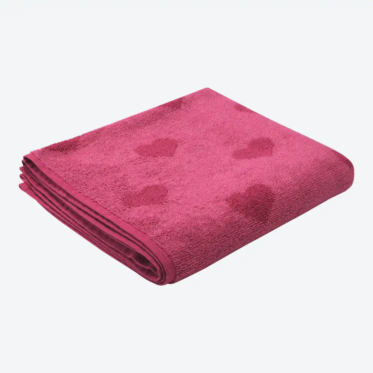 Bild 1 von Handtuch mit Herzmotiv, ca. 50x100 cm