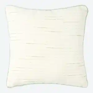 Dekokissen aus Chenille, ca. 45x45 cm