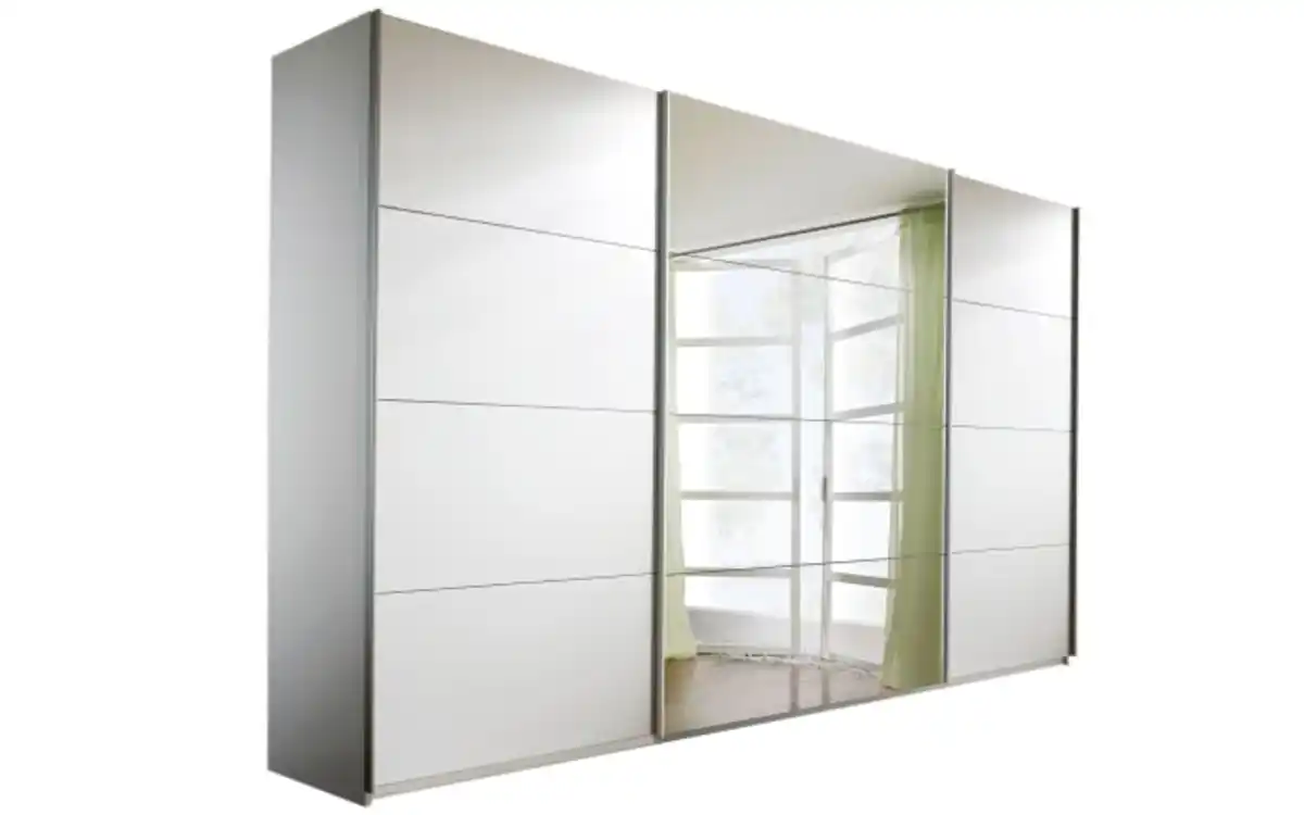 Bild 1 von Rauch - Schwebetürenschrank Quadra, alpinweiß, 315 x 210 cm