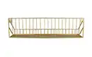 Bild 3 von Wandregal Fiona in Goldfarbig, 45 x 12 cm