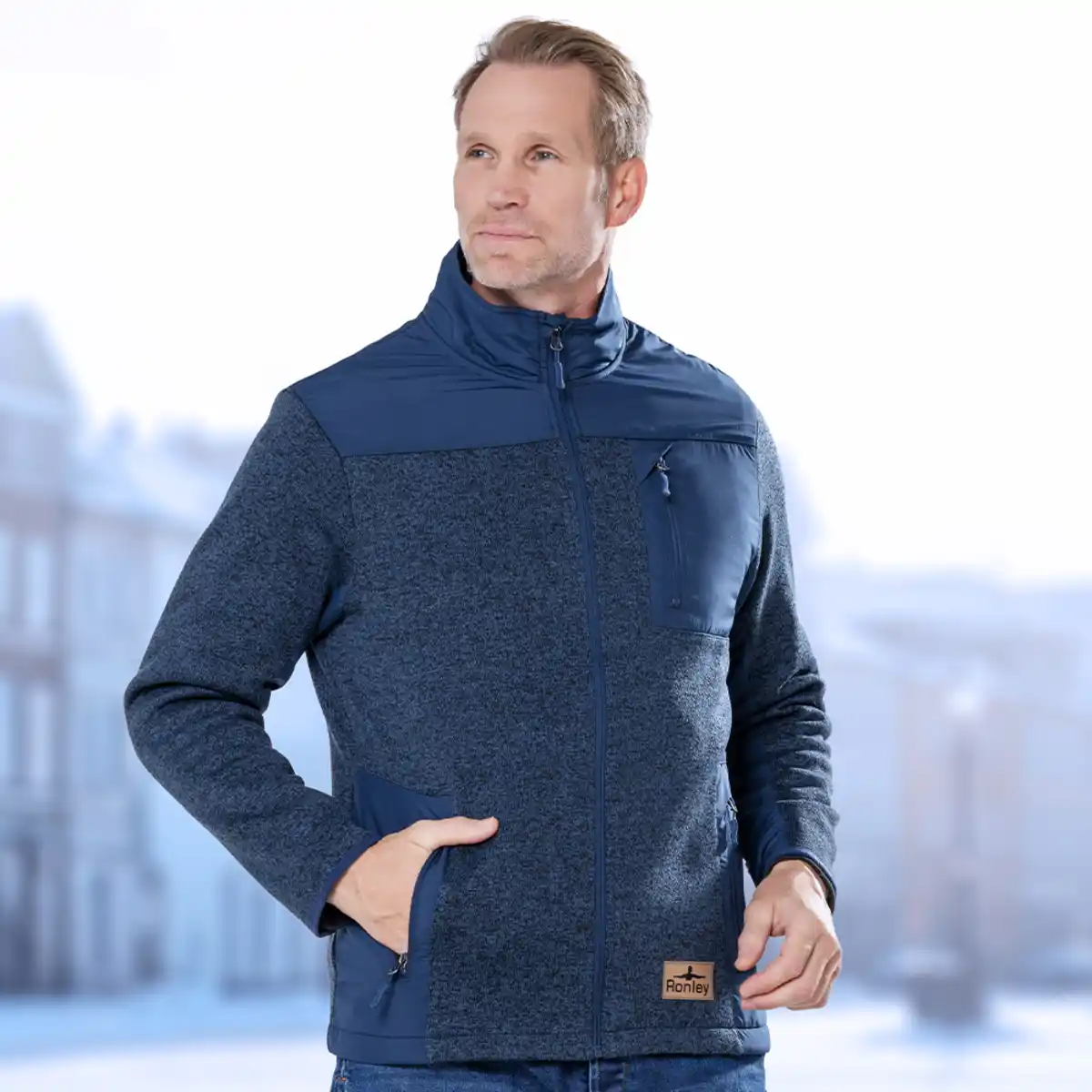 Bild 3 von Strickfleece-Jacke für Herren