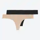 Bild 1 von Damen-String mit Zero-Feel-Design, 2er-Pack