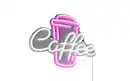 Bild 3 von Wandleuchte Coffee, pink/weiß