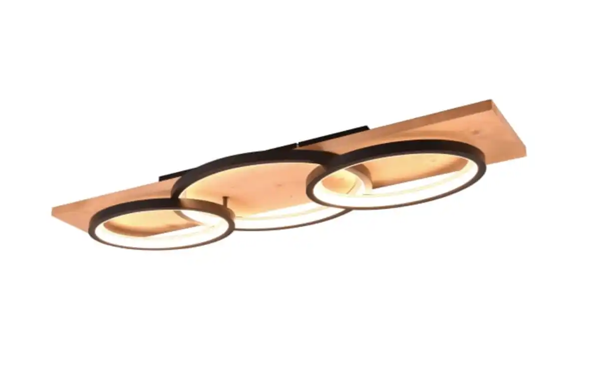 Bild 3 von LED-Deckenleuchte Barca, holz/schwarz