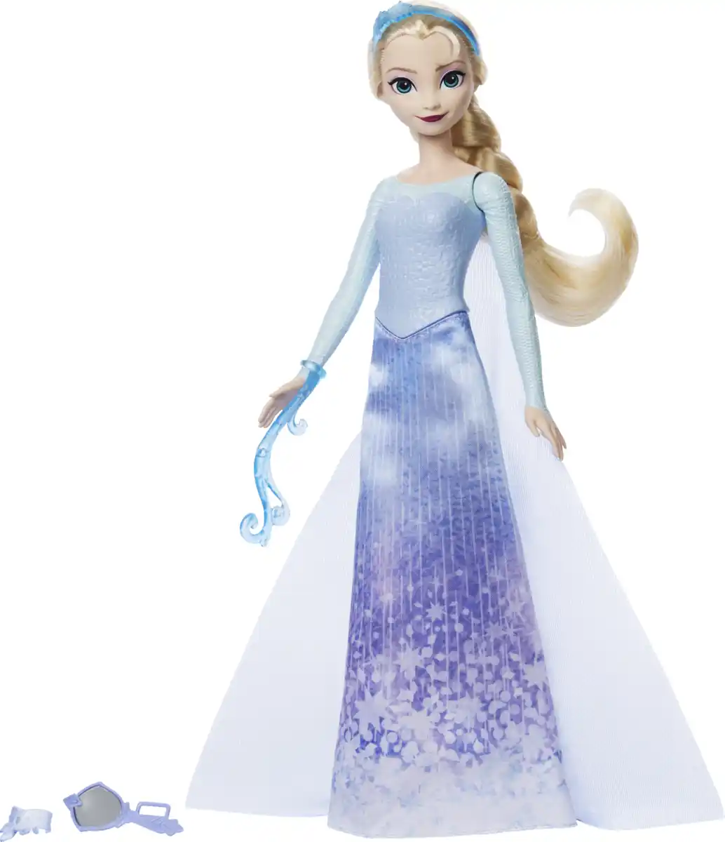 Bild 2 von Mattel Disney Die Eiskönigin Spin & Reveal Elsa Puppe