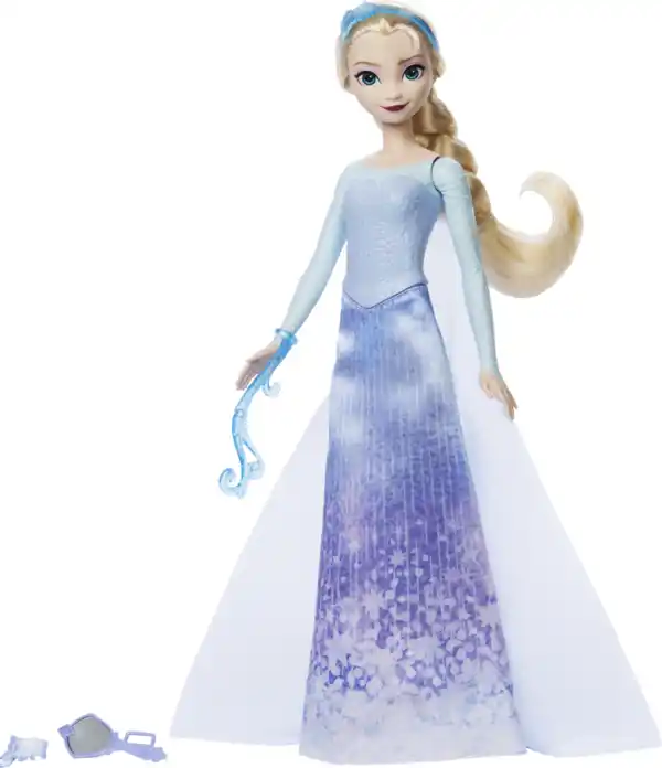 Bild 2 von Mattel Disney Die Eiskönigin Spin & Reveal Elsa Puppe