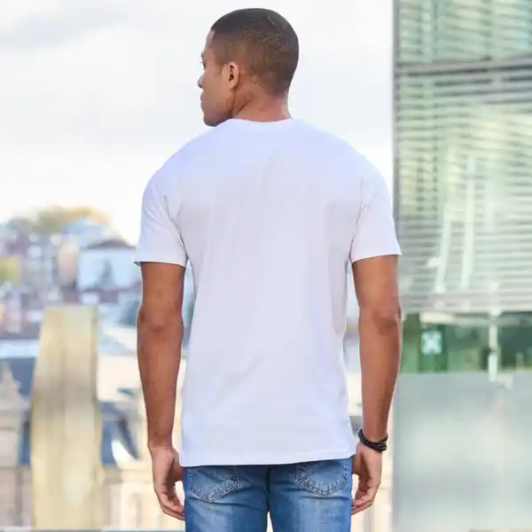 Bild 4 von Herren-T-Shirt mit V-Ausschnitt