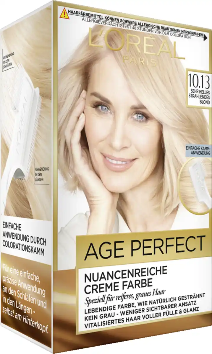 Bild 2 von L’Oréal Paris Age Perfect Creme Farbe 10.13 Sehr Helles Strahlendes Blond
