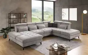 Steinpol PoCo - Wohnlandschaft Carolina XC, hellgrau