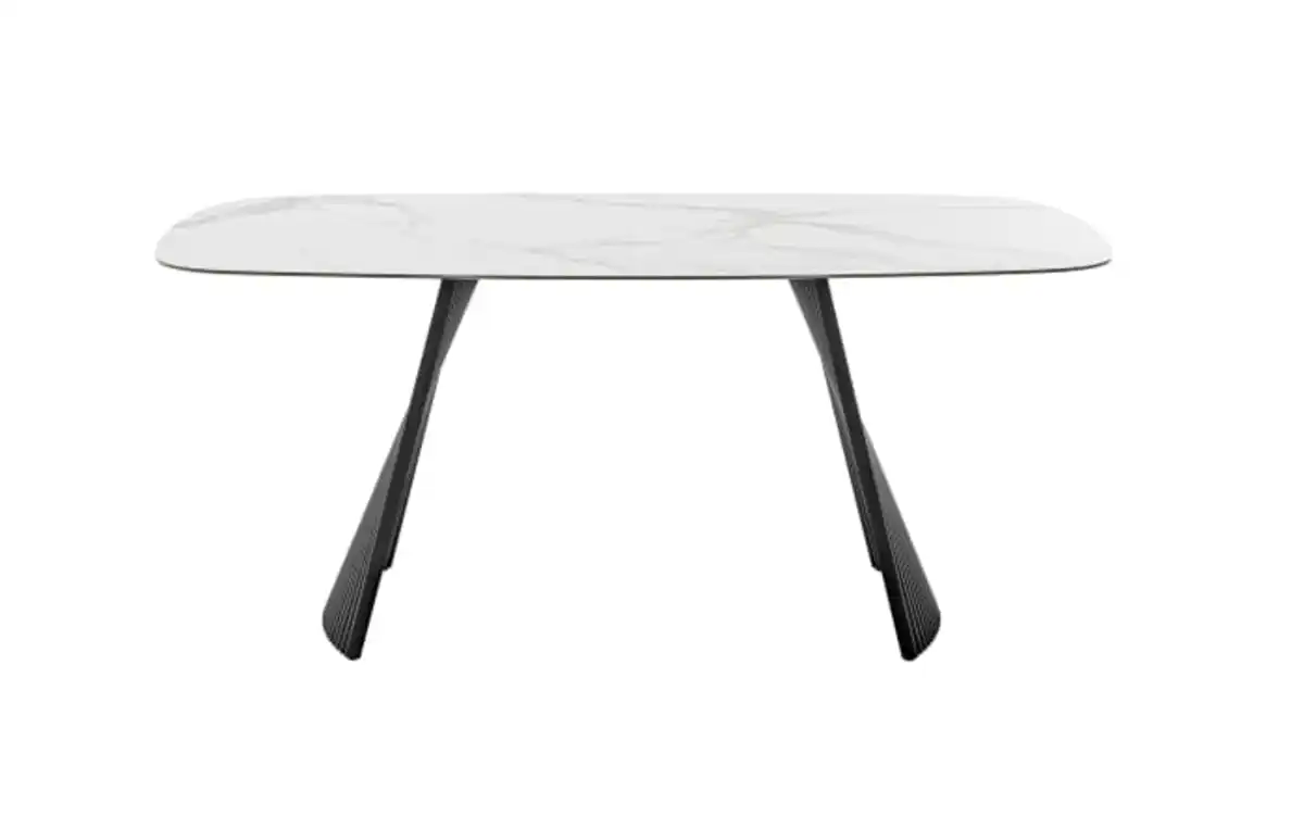 Bild 3 von Esstisch Tobelo, Keramik/weiß