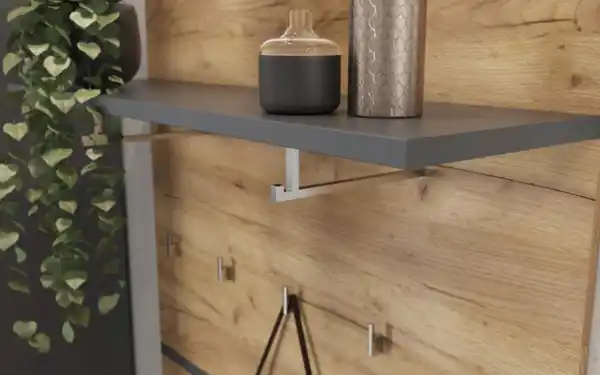 Bild 4 von Germania - Garderobenpaneel GW-Lissabon, in navarra Eiche-Nachbildung/anthrazit