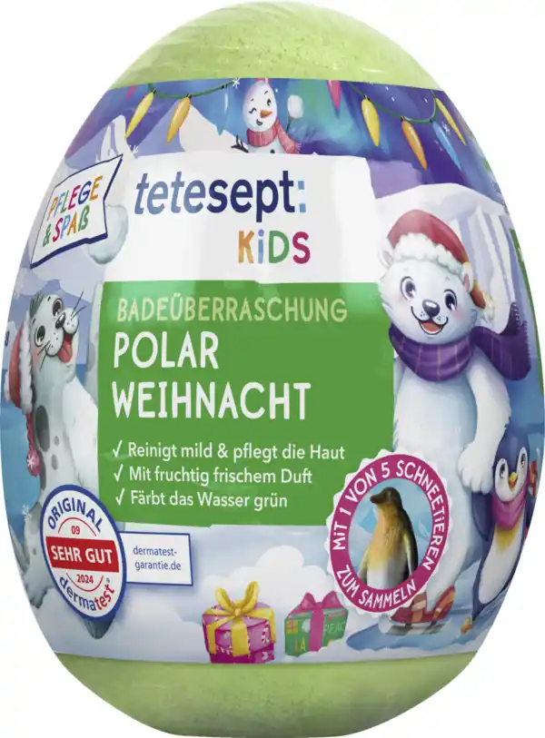 Bild 1 von tetesept Kids Badeüberraschung Polar Weihnacht