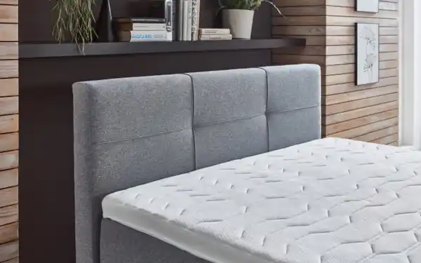 Bild 4 von Boxspringbett Krems, silber, 140 x 200 cm, inkl. Bettkasten