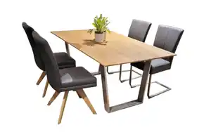 Niehoff - Essgruppe Colorado/Oak-Edition, Wildeiche massiv geölt