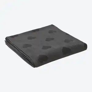 Duschtuch mit Herz-Motiv, ca. 70x140 cm