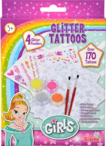 Simba 11-teiliges-Set Glitter Tattoos