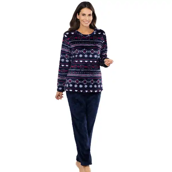 Bild 3 von Coral-Fleece-Schlaf-/ Hausanzug