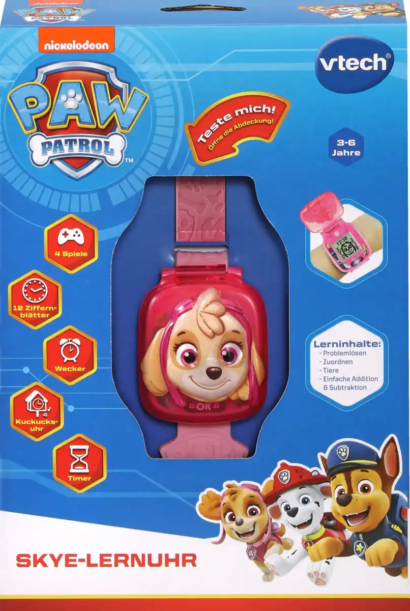 Bild 2 von vtech Paw Patrol Lernuhr