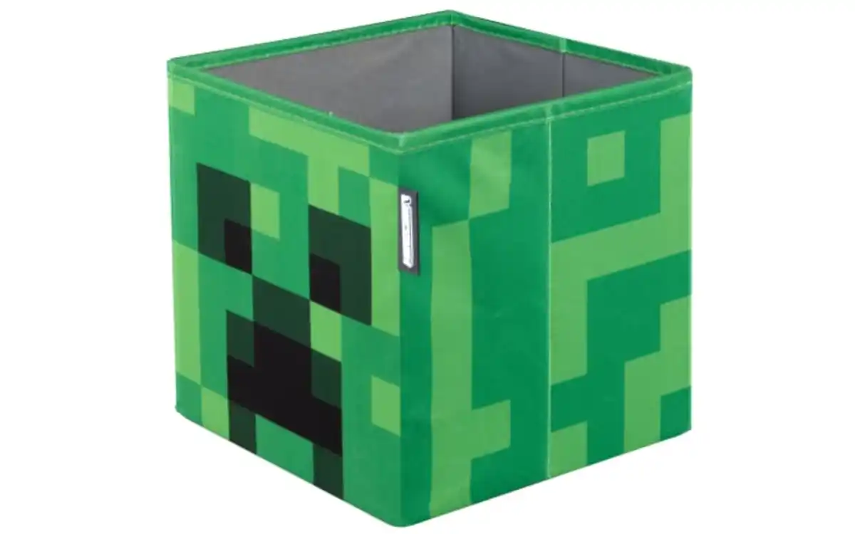 Bild 1 von Phoenix Group AG - Minecraft Stoffboxen 2er-Set Zauberwürfel und Creeper, braun/grün