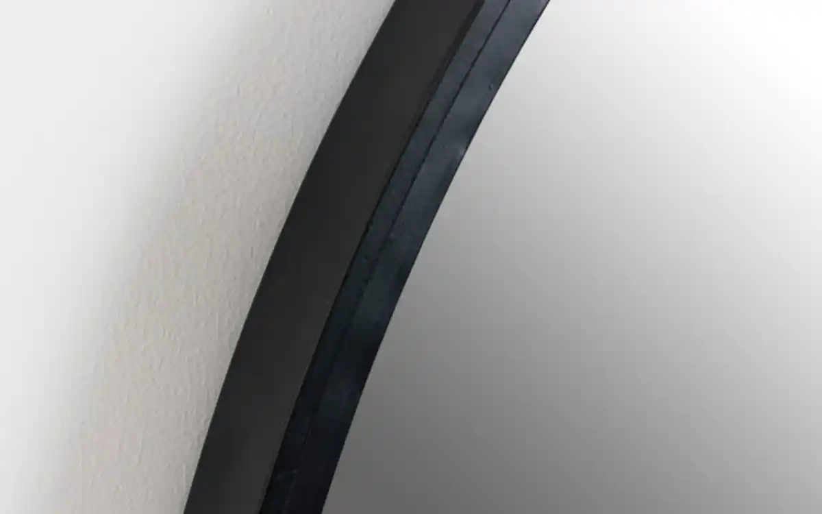 Bild 3 von Spiegel Matz Oval M, schwarz, 60 x 80 cm