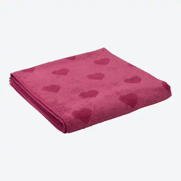 Bild 1 von Duschtuch mit Herz-Motiv, ca. 70x140 cm