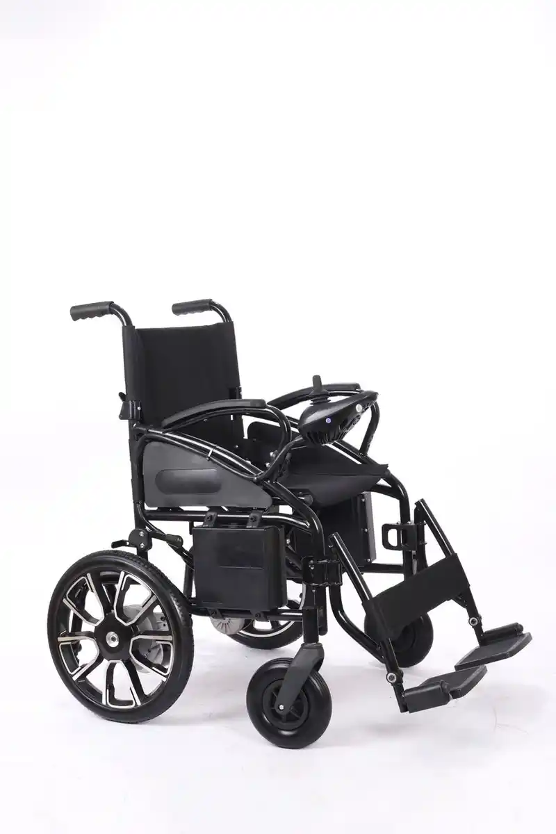 Bild 3 von Elektrischer Rollstuhl aus Edelstahl RST04-SCH ,Akku 24V 20AH, 7km/h