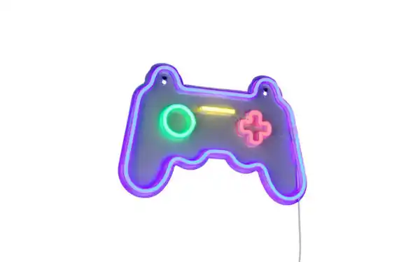 Bild 3 von Wandleuchte Gamer, mehrfarbig/weiß