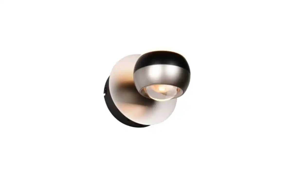 Bild 1 von Trio Leuchten - LED-Wandleuchte Orbit, schwarz/nickel, 1-flammig, 15,5 cm, inkl. Dimmfunktion