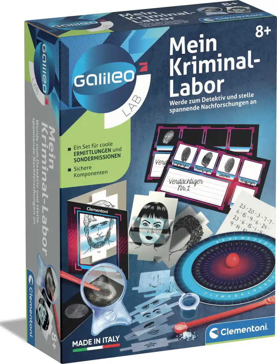 Bild 1 von Clementoni Galileo Mein Kriminal Labor