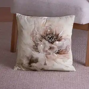 Dekokissenhülle aus Samt, 40x40 cm