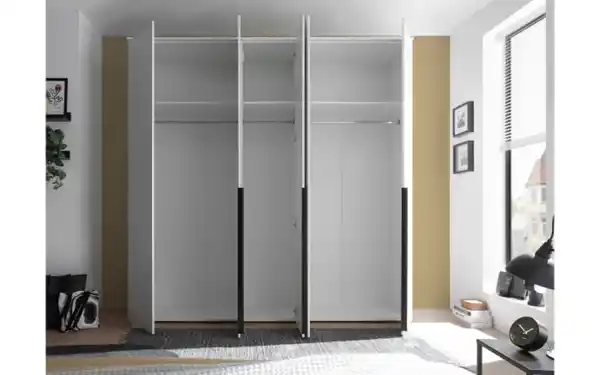 Bild 3 von Pol Power - Drehtürenschrank Kevo, weiß, 225 x 225 cm, inkl. Spiegeltür