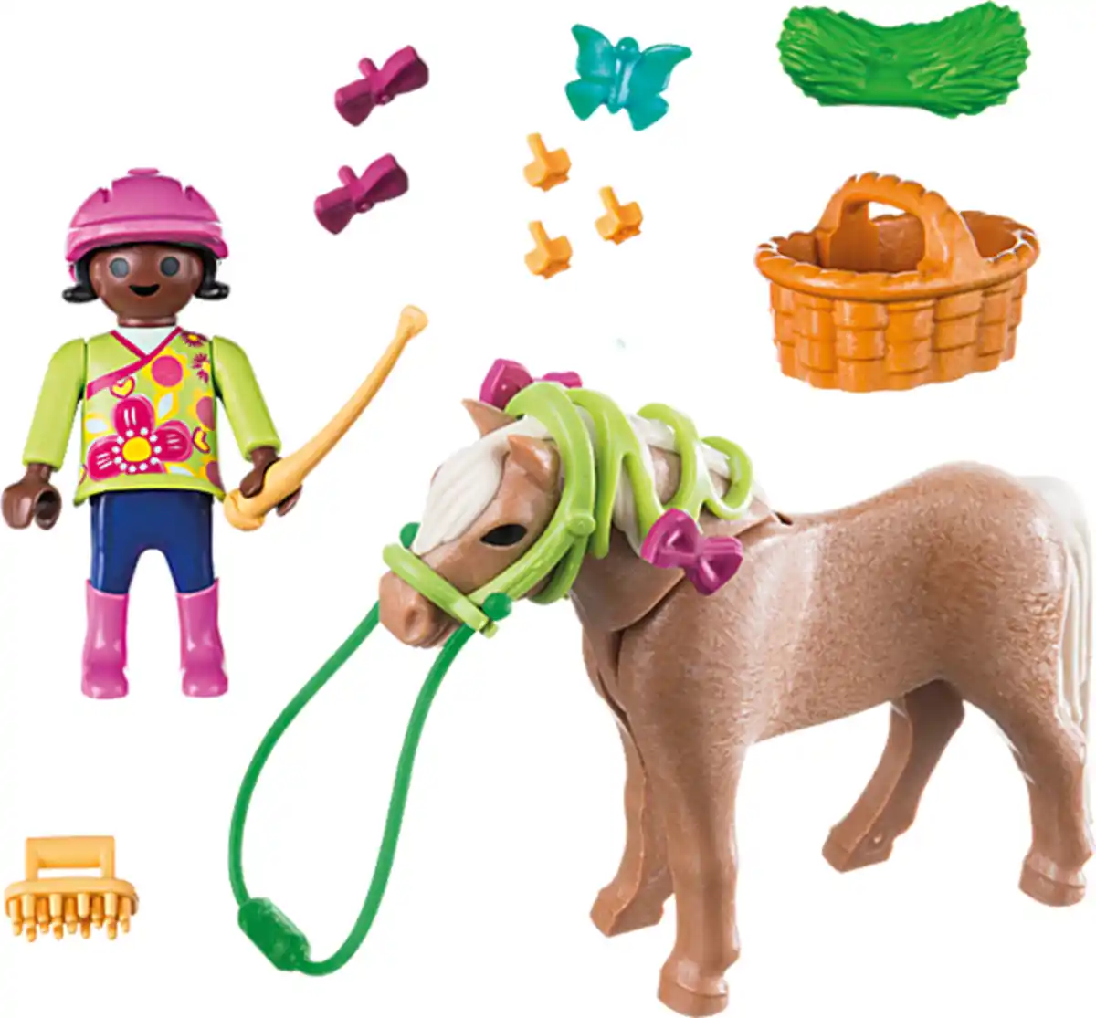 Bild 3 von Playmobil 70060 Mädchen mit Pony